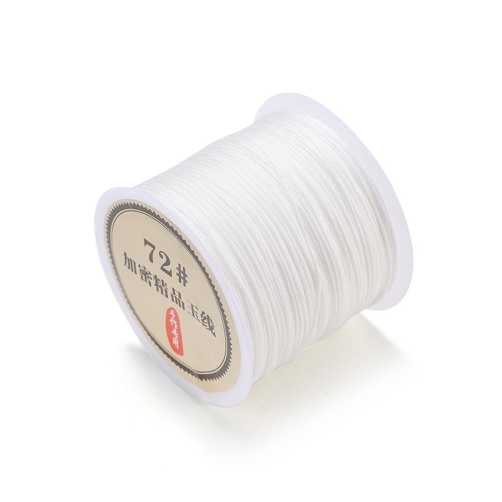 10/50M Dia 0.8mm Waxed Cord Jade Thread Cord String Strap Necklace Rope Bead DIY Jewelry Making for Bracelet Necklace