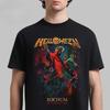Top Helloween Cotton Band Shirt Unisex Summer Short Sleeve Fashion Brand Tee Luxury Casual Vintage Tshirt