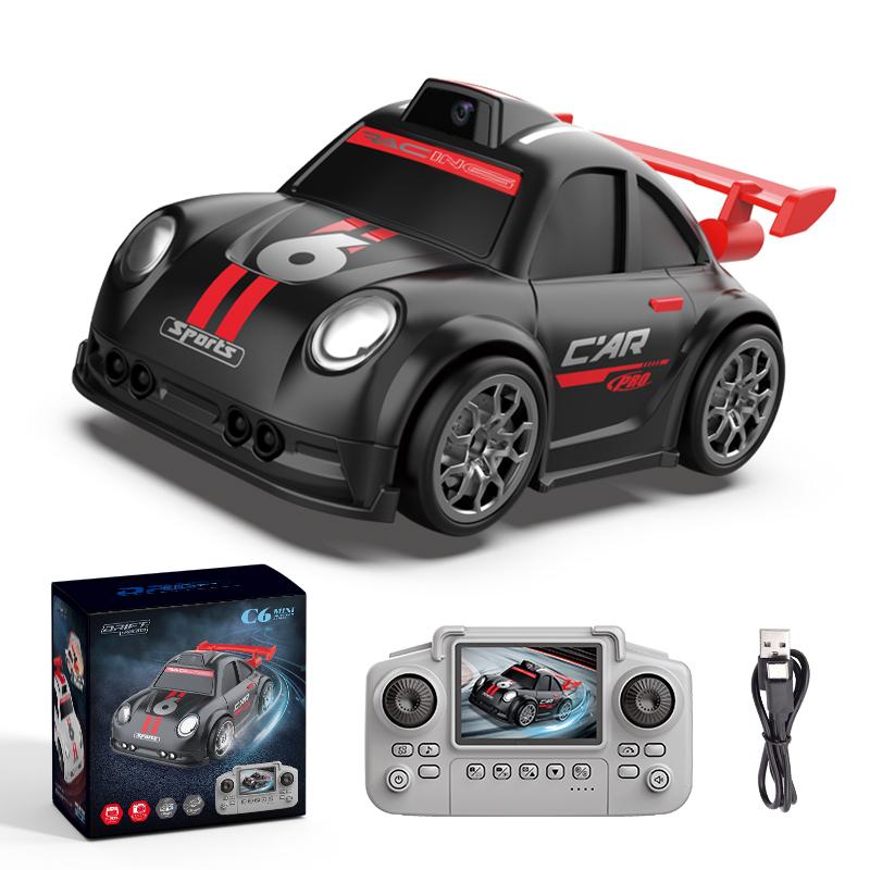 New 2026 Mini RC Car With FPV Camera Wifi With Screen Remote Control Follow Mode 2.4G Drift Car Racing RC Toy Gift For Children