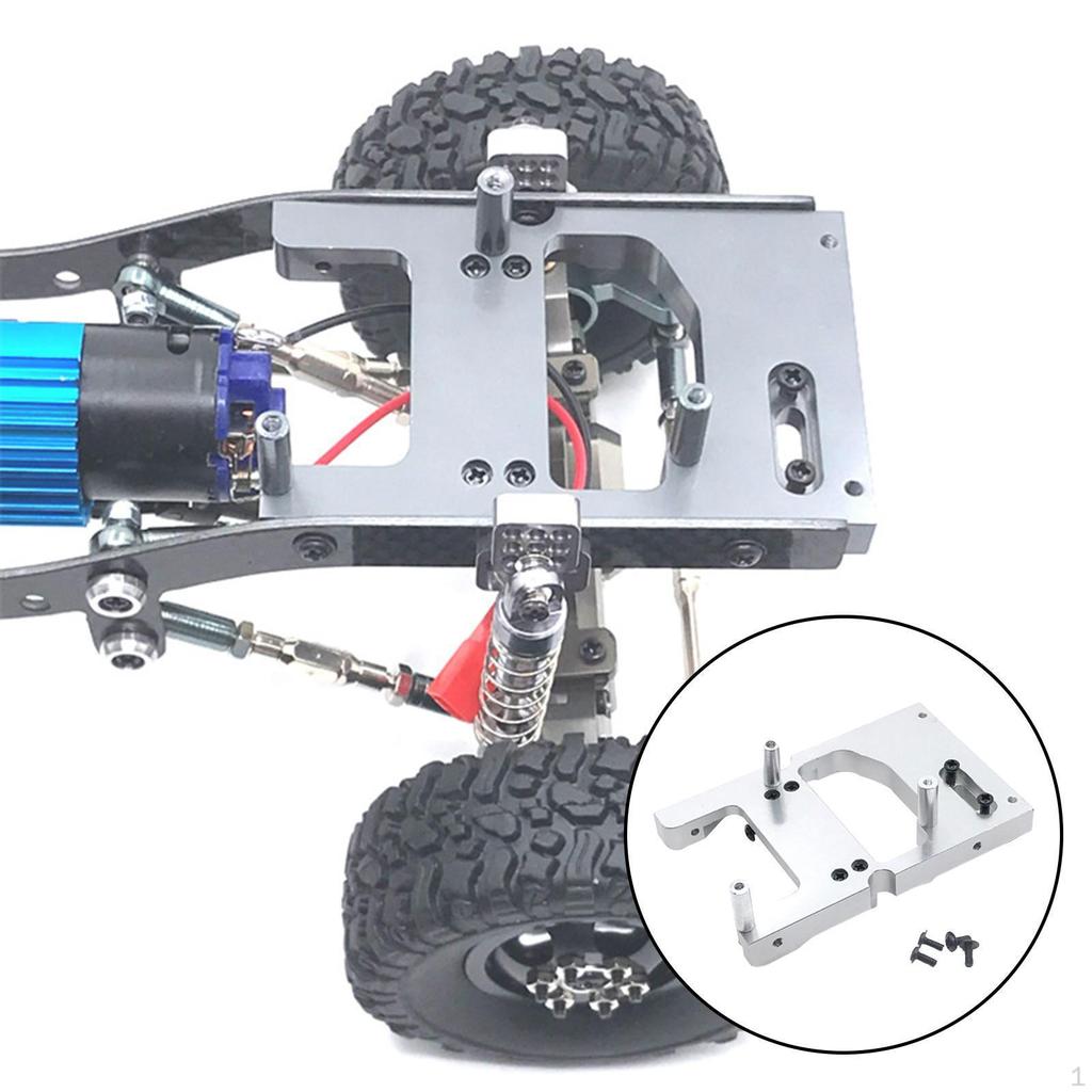 Aluminum Servo Fixed Mount Upgrade Spare Part for WPL B14 B-16 C-14 C-14K C-24 C- 1/16 RC Car Truck