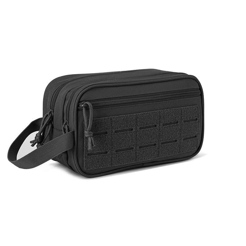 

European Style Business Travel Hygiene Bag, Military Equipment Bag, Men s Essential Toiletries. Multi Layer Design, Breathable чёрный
