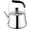 Stainless Steel Whistling Kettle Large Capacity Tea Pot With Strainer For Gas Induction Stovetop Household Kitchen Cookware