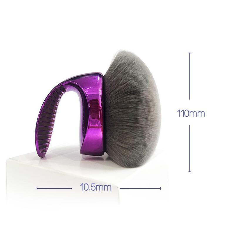 

Extra Large Body Makeup Brush For Self Tanner Leg Makeup & Bronzer Self Tan Applicator Body Kabuki Brushes серый