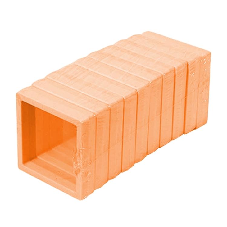 

10-Pieces/set Suspended Display Holder Coin Storage Stand 3D Floating Case Box 1 оранжевый