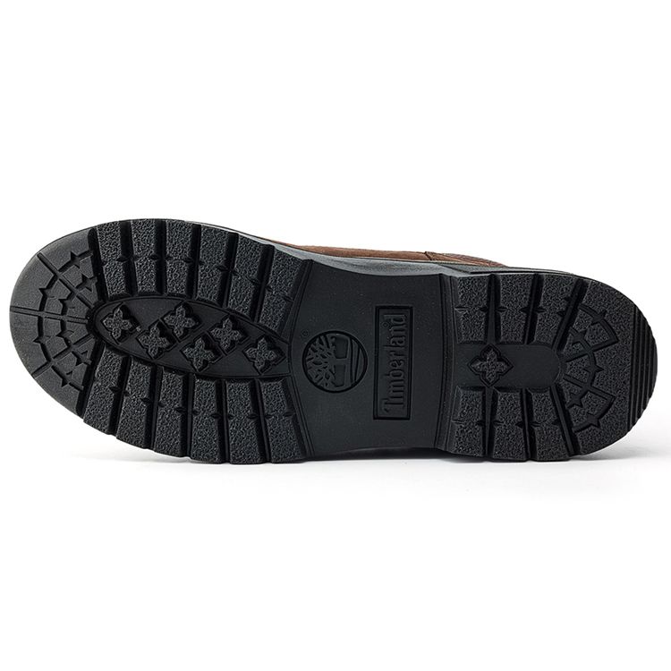 Timberland Waterproof Casual Mid-Top Outdoor Functional Shoes Men Shoes Dark-Brown A18A6-D47