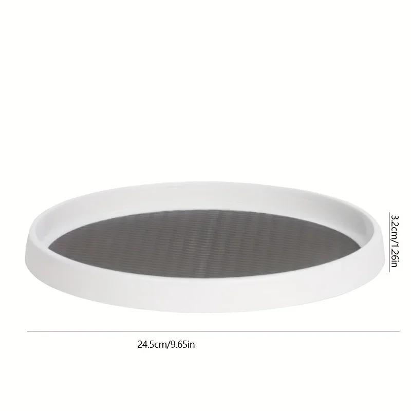 

360 Rotation StorageTray Multifunction Seasoning Storage Rack Kitchen Accessories Fruit Cosmetic Storage