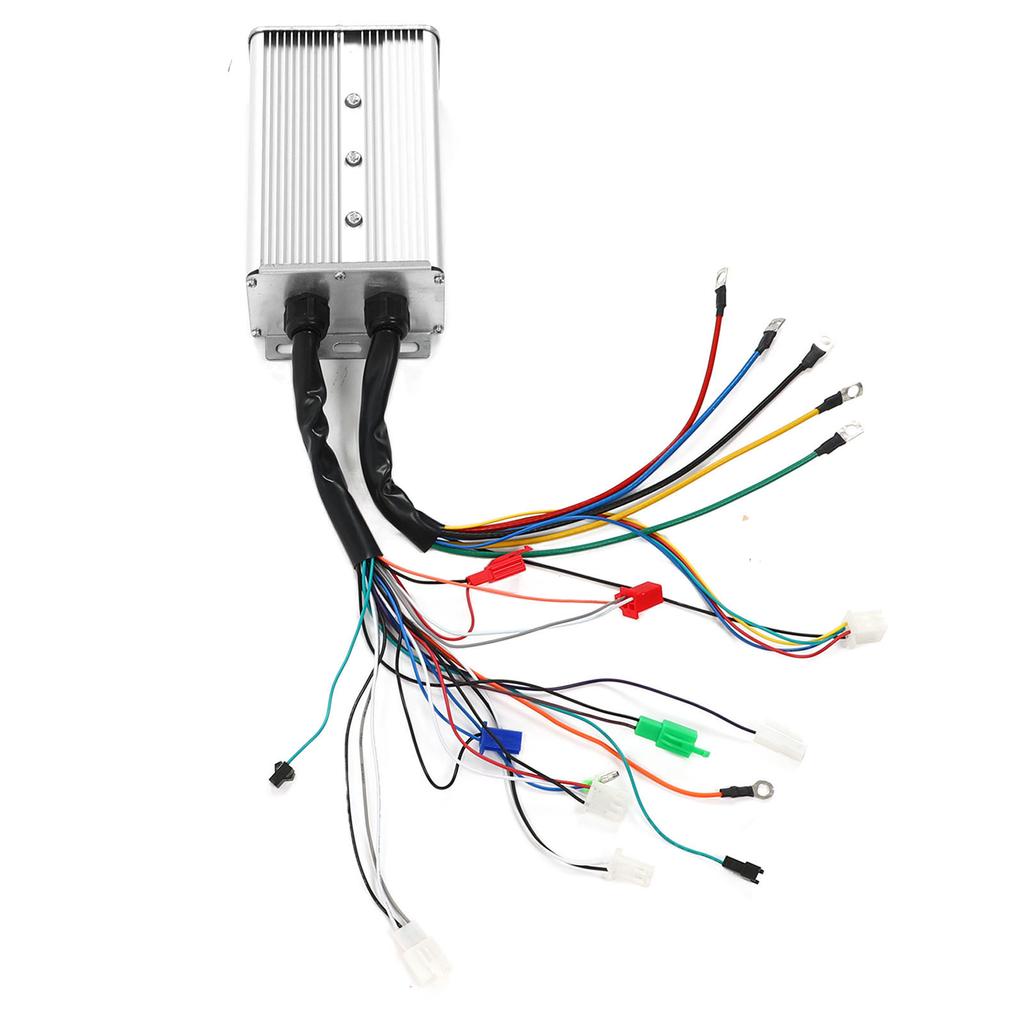 Controller Motor Fără Perii 48V 60V 1500W 18 Tuburi Aliaj Aluminiu Mod Dual Controller Fără Perii Pentru Bicicletă Electrică