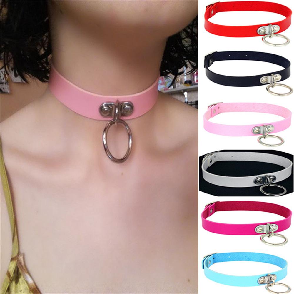 Gothic Necklace Collar, Rivet Choker Y2K Woman Necklace for Halloween Cosplay Christmas Party Birthday Gifts