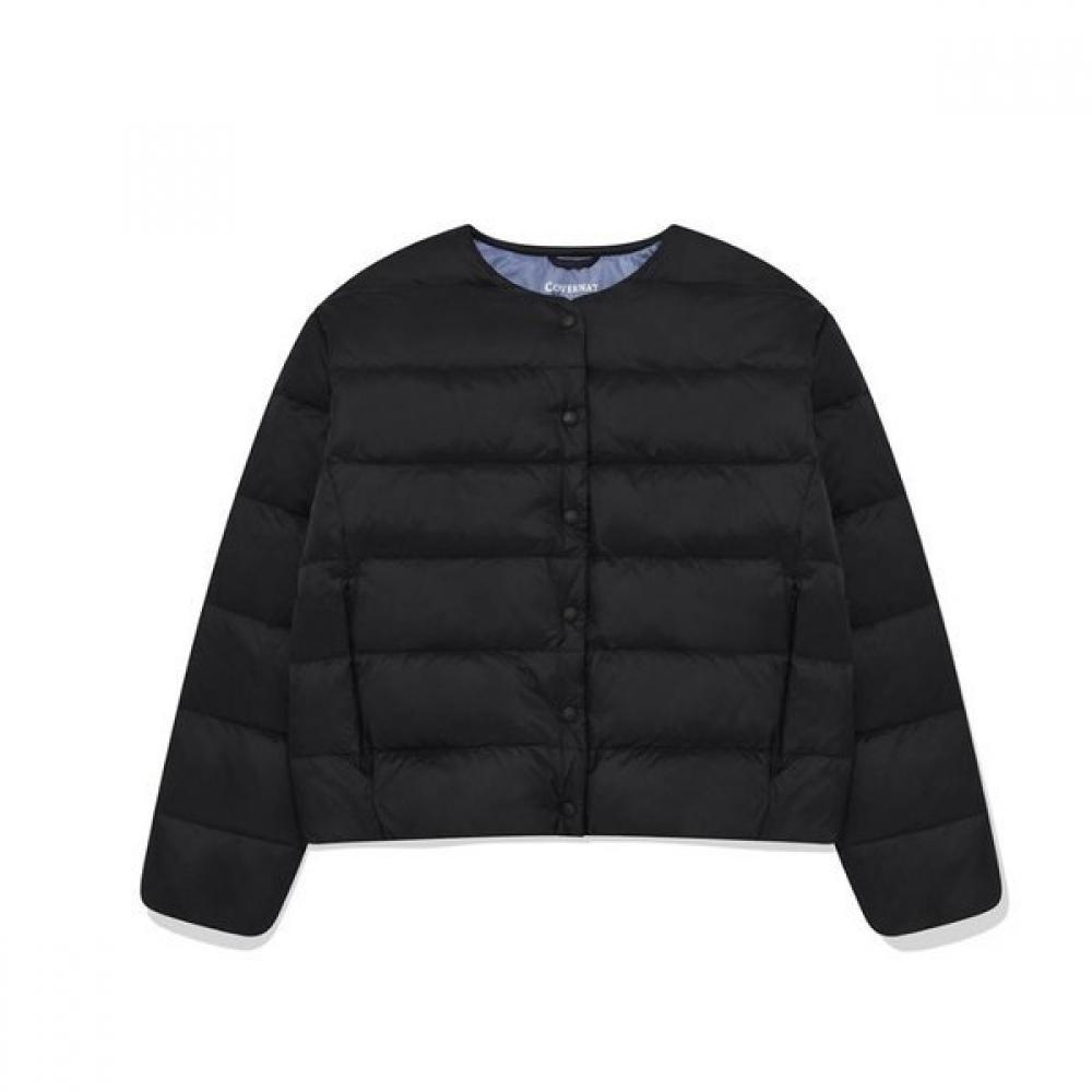 

Covernot Women Coverlight Collarless Down Jumper Co2304dp60 Bk Sb 2.CO2304DP60 SB WS