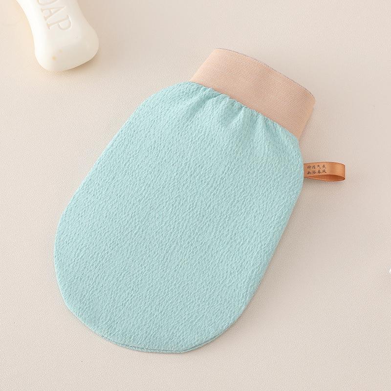 Dual-Sided Loofah Bath Scrub Towel for Exfoliating and Back Scrubbing Gloves