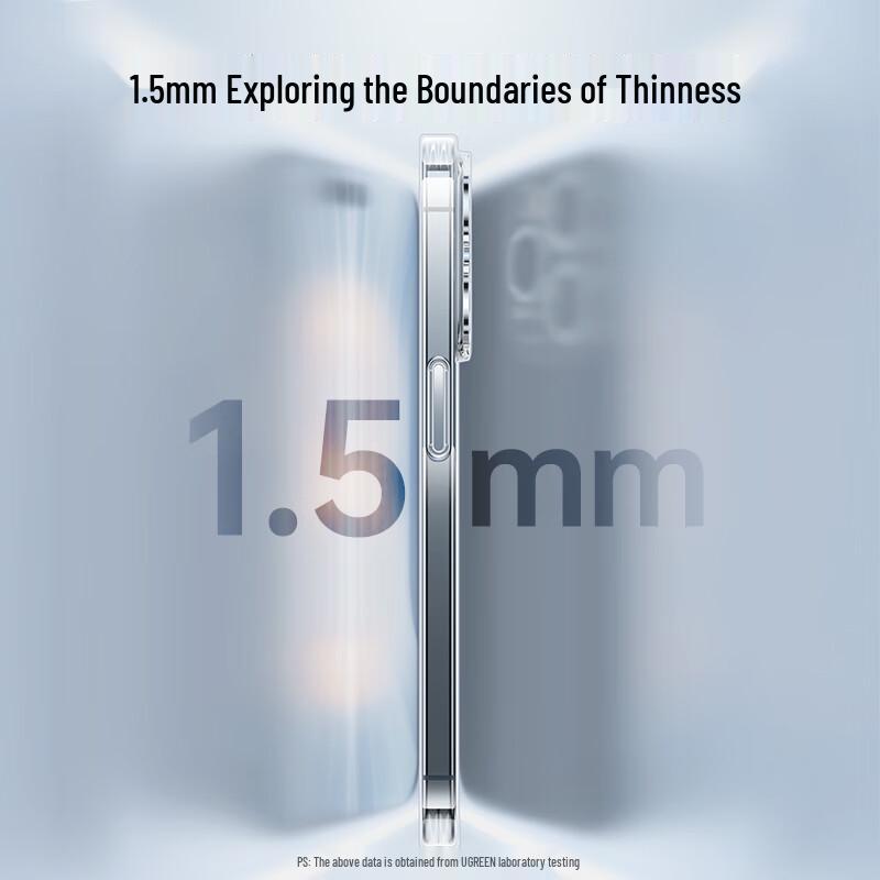 Ugreen iPhone 15 Pro Max Airbag Anti-Fall Clear Case