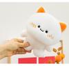 Soft White Kitten Plush Toy - Cute Cat Doll & Children's Sleeping Pillow