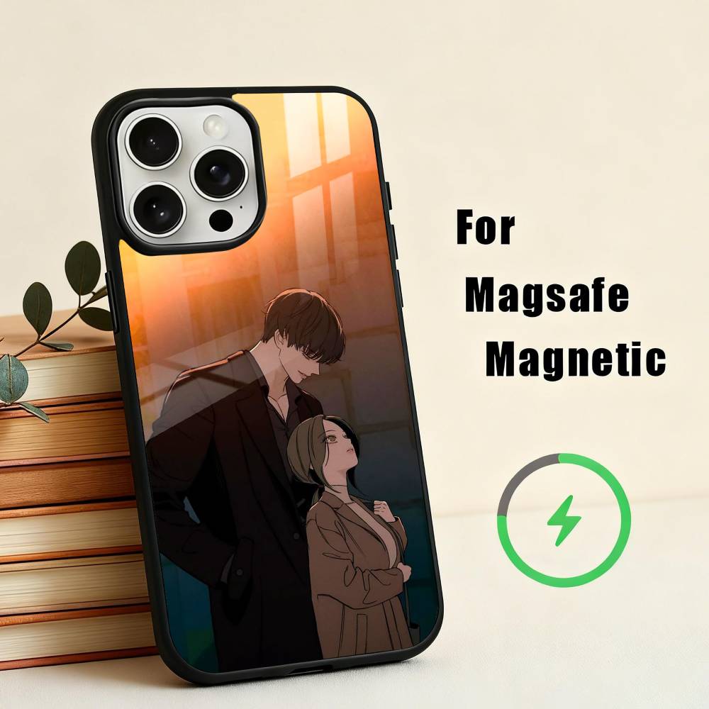 

T-Tears On A Withered F-Flower Phone Case For iPhone17,16,15,14,13,12,11 Plus,Pro Max Magnetic For Magsafe Wireless Charging iphone16e