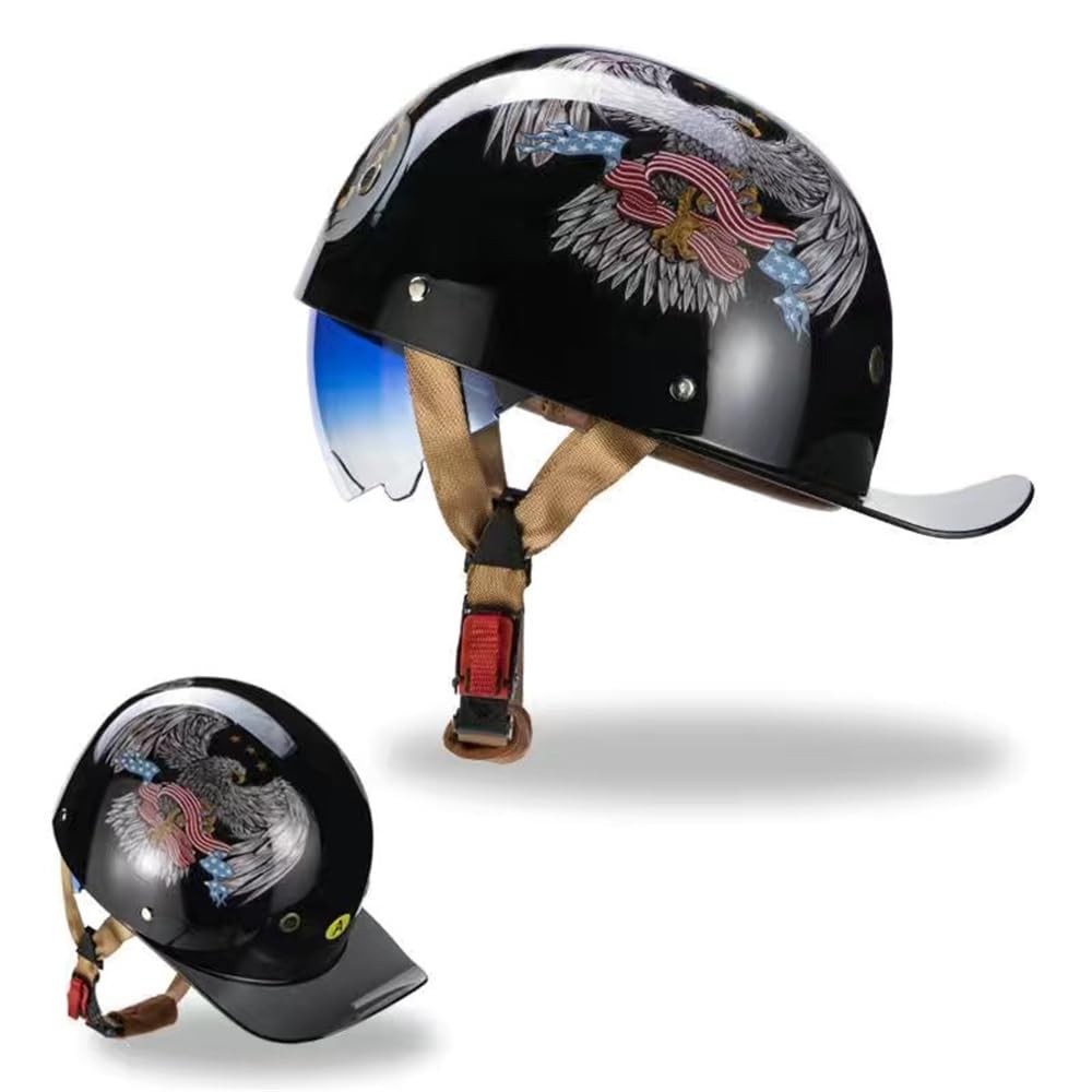 

Bicycle Helmet, Motorcycle Half Helmet, Men s, Women s, Motorcycle Half-Cap, Baseball Cap, Jet Helmet, Harley XL