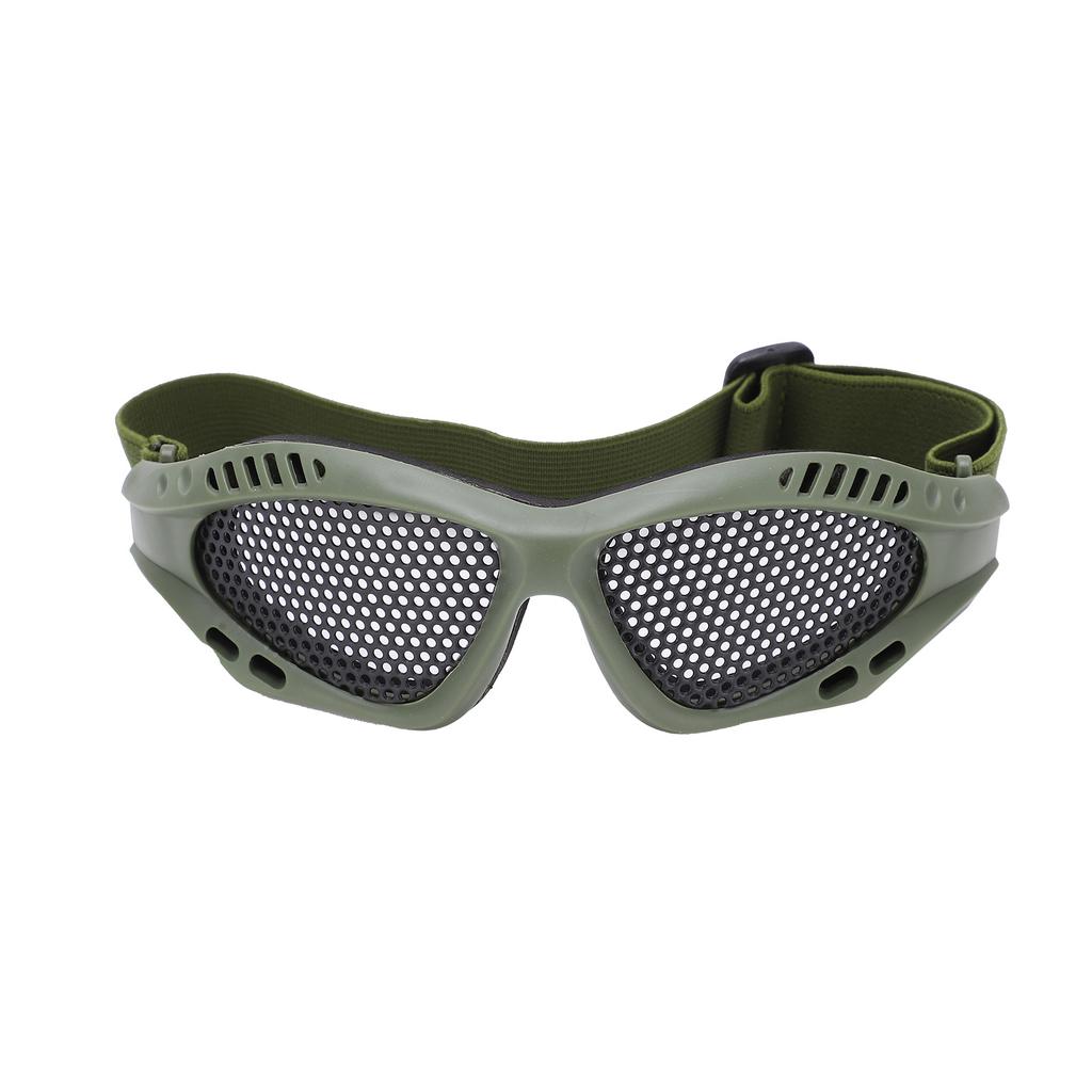 Mesh Safety Glasses Impact Resistant High Toughness Breathable Protective Goggles for Shooting Games Outdoor