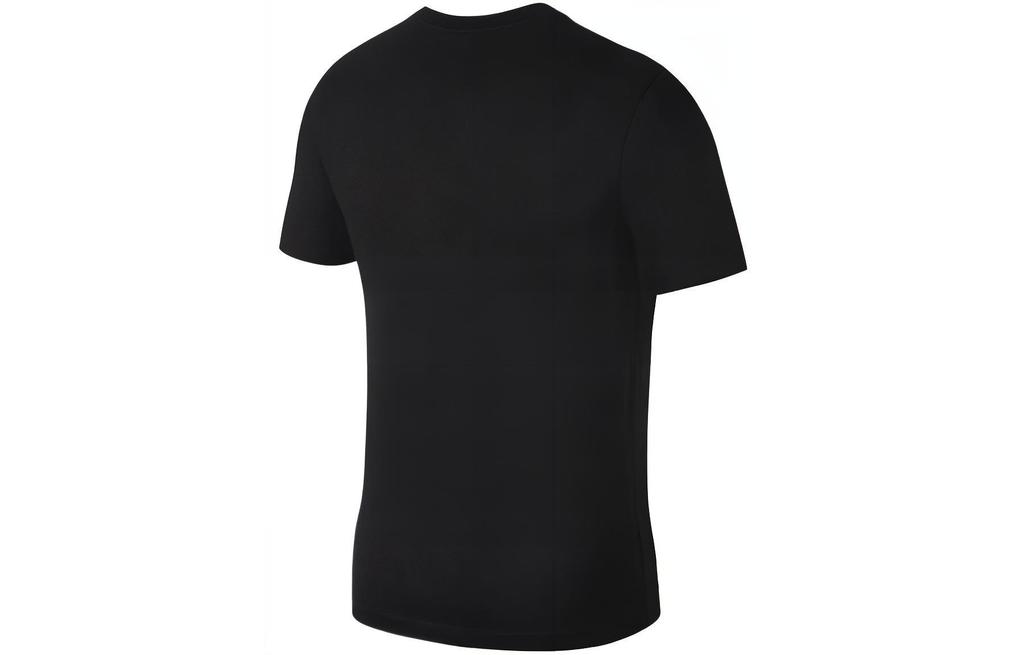 Jordan T Shirts Men's Black Crew Neck Moderate Straight Fit CT3308-010