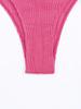 Women's European & American Sexy Solid Color Bikini Swimsuit