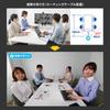 Sanwa Supply Wireless USB A Webcam, Wide-Angle Type, Connector, CMS-V69BK