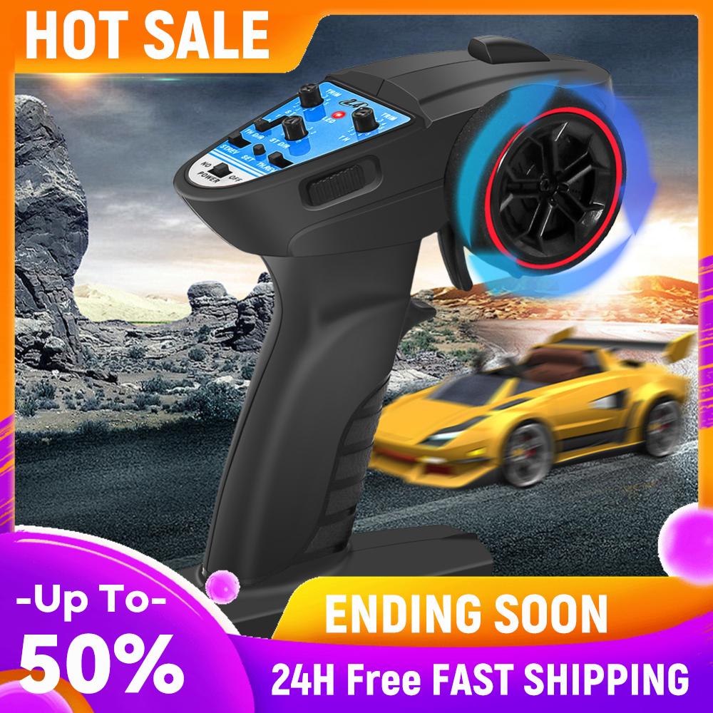 

2 in 1 ESC & Receiver 2.4G 3CH ESC Remote Controller Receiver 2.4G 3CH Transmitter Remote Controller For Axial SCX24 RC Car China Mainland