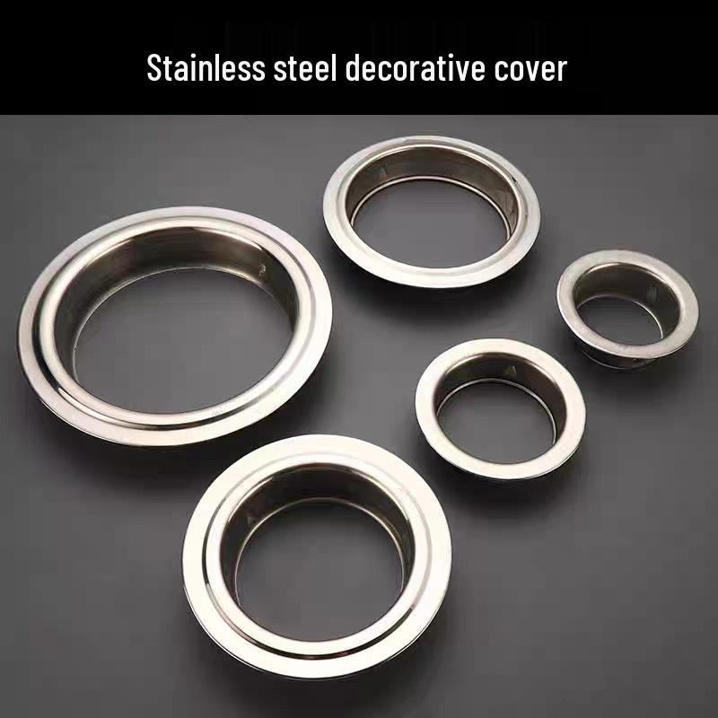 304 Stainless Steel Decorative Cover for Air Conditioner or Water Heater Pipe Hole
