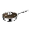 316L Stainless Steel Non-Stick Frying Pan for Induction Cookers – Ideal for Deep Frying, Pancakes, and Omelettes