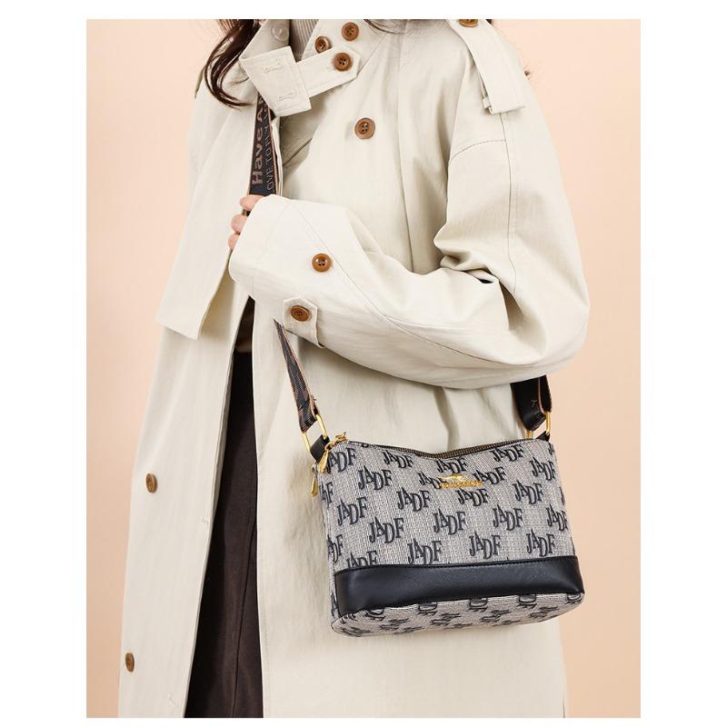 New Soft Leather Women Bag Premium Shoulder Bag Large Capacity Middle-Aged Mom Bag Minimalist Versatile Crossbody Bag
