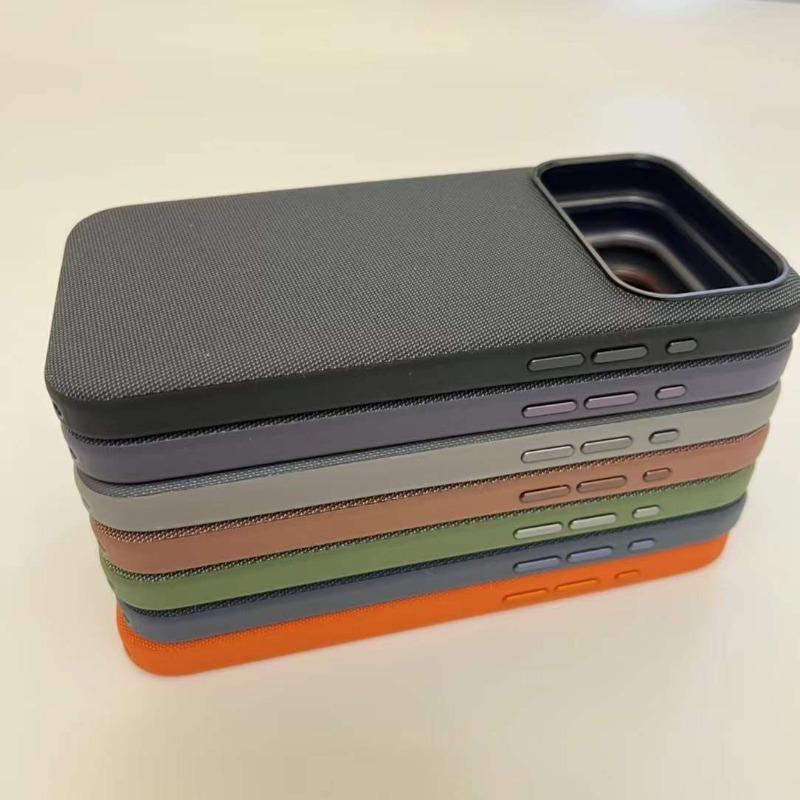 High Quality Original Technology Woven Case For IPhone 12 13 14 15 16 17 Pro Max Air Official For Magsafe Magnetic Protect Cover