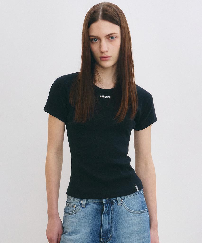 Nigaennikol Nicole Slim Line Half Top_Navy