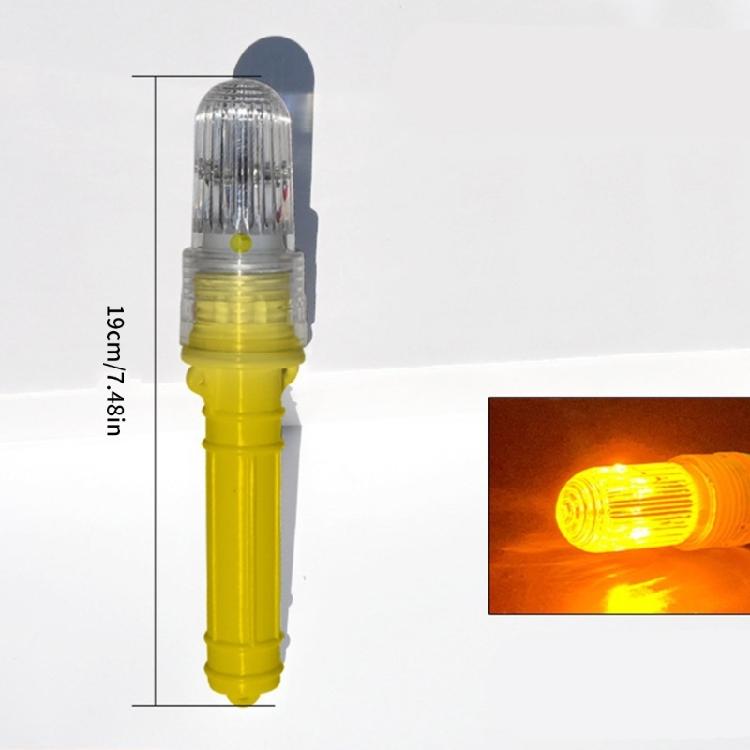 2pcs LED Fishing Lamp Boats Lamp Marine Signal Light Positioning Flashing Light Fishing Net Warning Light