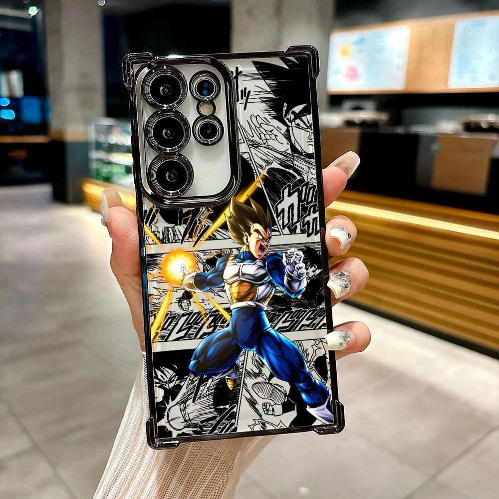 Japoniško Anime D-Dragon Balls dėklas Galaxy S26 Ultra telefonui Dėklas Samsung S26 S25 S24 S23 S21 Ultra S20 FE S25 Plus Dangtelis