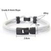 Stylish Knot Bracelet For Men Grade A 4mm Round Milan Rope Braslet Bangle For Hombre 6 Colors Wrap Braclet Perfect Gift For Him