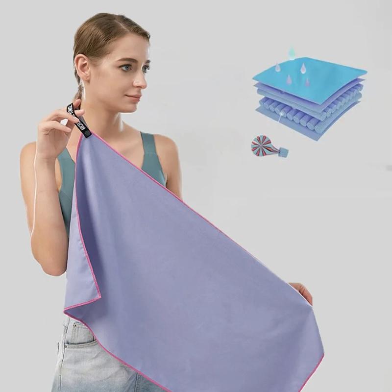 Quick-Dry Sports Towel 40X80/76X152CM Microfiber Running Yoga Gym Fitness Basketball Outdoor Camping Hiking Beach Towels