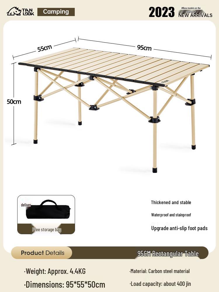 Portable Ultra-Light Folding Camping Chair with Backrest and Storage
