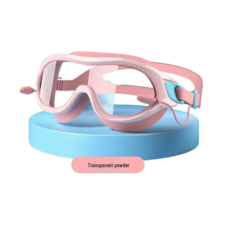 Peak Adult Anti-Fog Swim Goggles with Integrated Earplugs