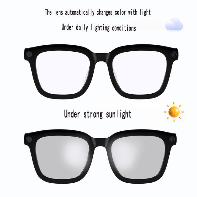 High-Definition AI Camera Glasses with 8MP Video, Image Recognition, Translation & Photography Features