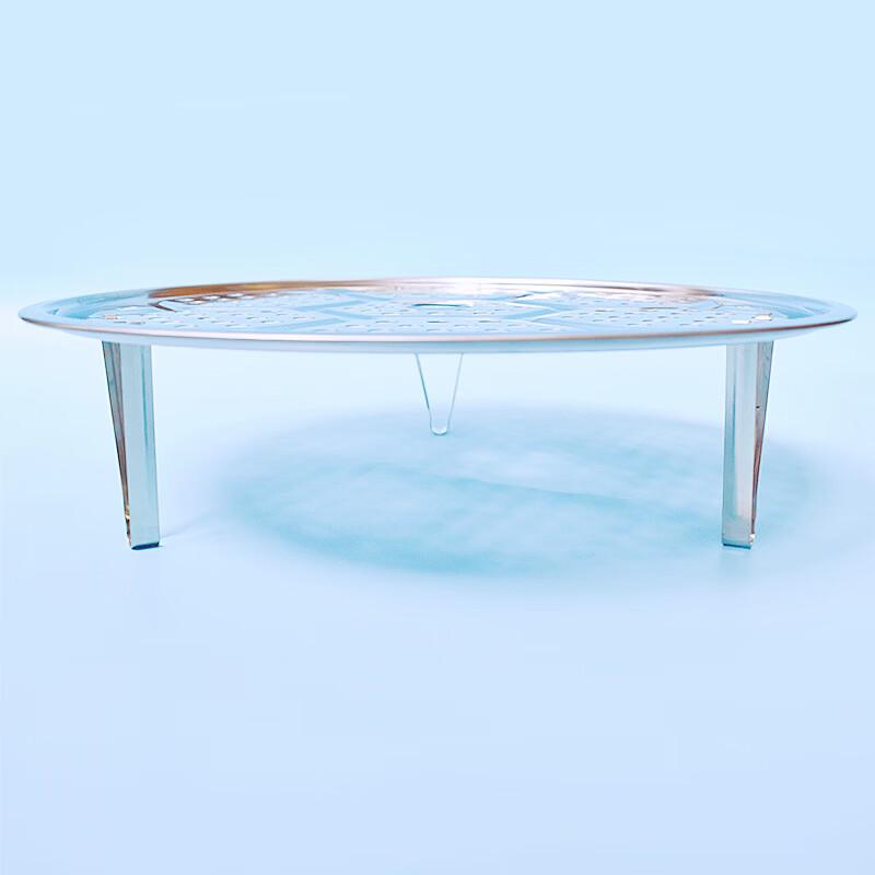 ZISIZ Thickened Stainless Steel Round Steaming Rack Set
