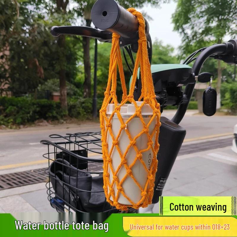 Newcomer Discount: Anti-Fall Insulated Stainless Steel Coffee Cup with Mesh Bag