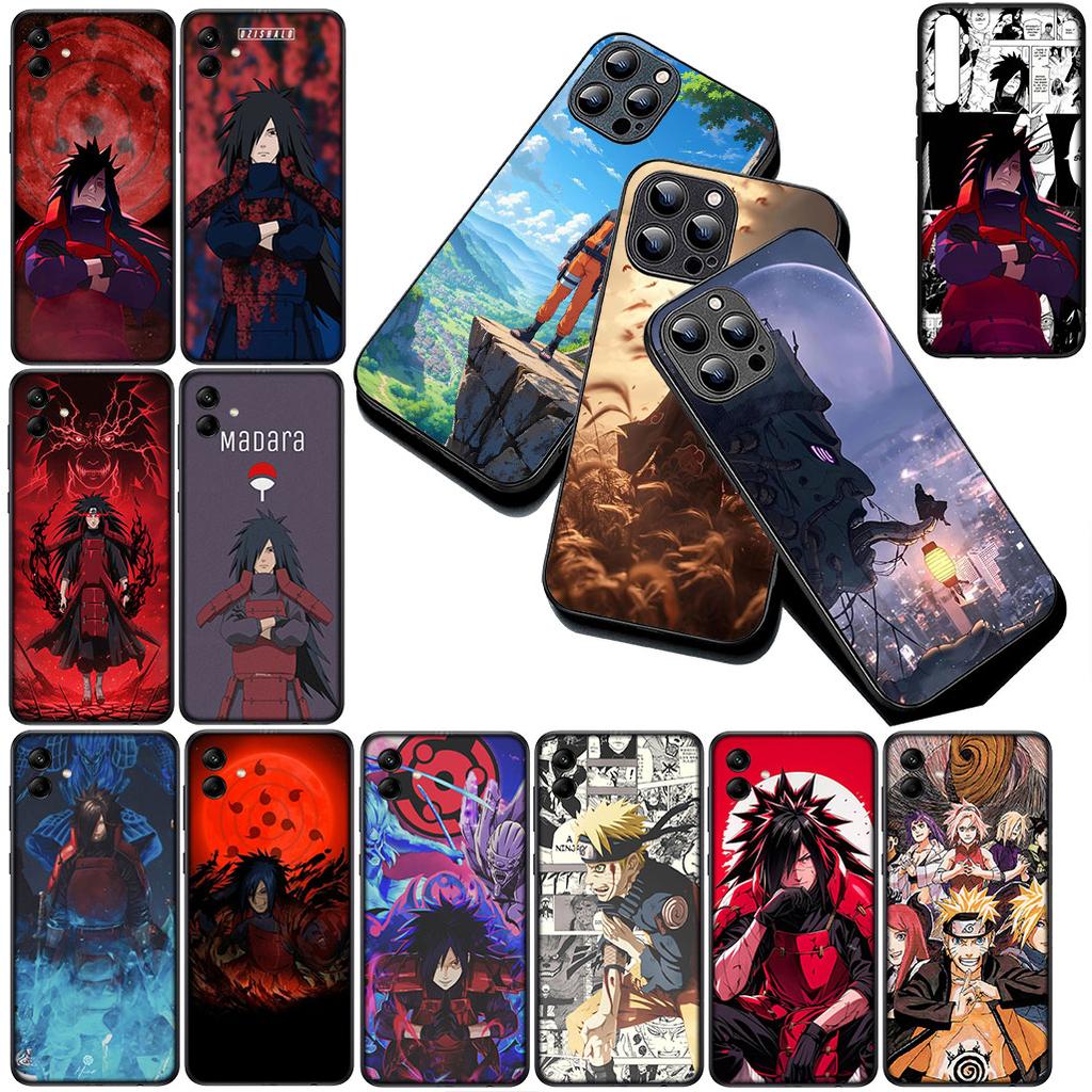 Cover for Samsung Galaxy S20 S22 S21 FE Ultra Plus A07 A17 A15 A16 A25 A57 A37 Casing Silicone Phone Case Uchiha Narutos Madara
