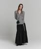 Loutaideu Damaged Wrap Knit [Grey]