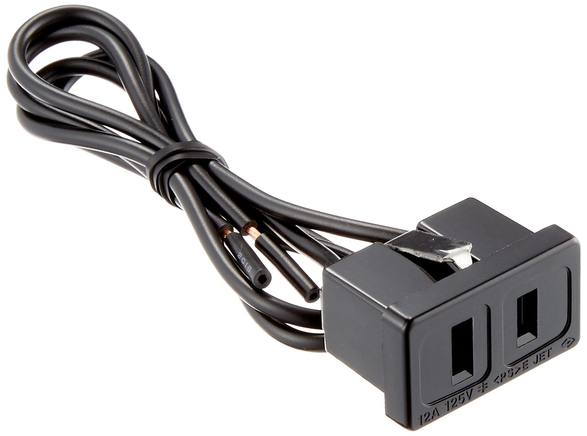 

Panasonic WF2070K Inset Outlet with Furniture Door with Lead Pack of 10 Wire,