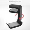 Space Saving Headphone Stand with NonSlip Pad Rotating Arm for Desks, 360°Rotating Hook for Tidy Desk Setups Hanger