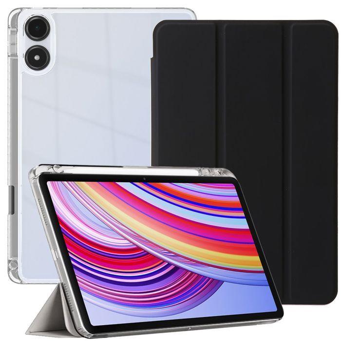 Coque de Protection - BOOLING - Xiaomi Redmi Pad Pro 12,1" - Antichoc - Porte-Stylet - Noir