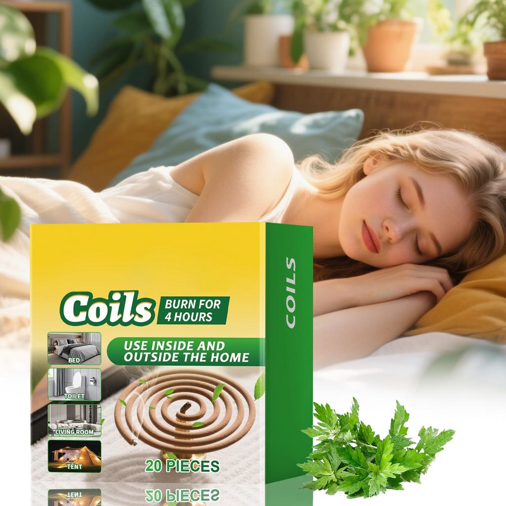 Kadidlové spirály Bezpečné složky Kadidlové spirály Rostlinné kadidlové spirály Mírné složky jsou vhodné pro domácí použití