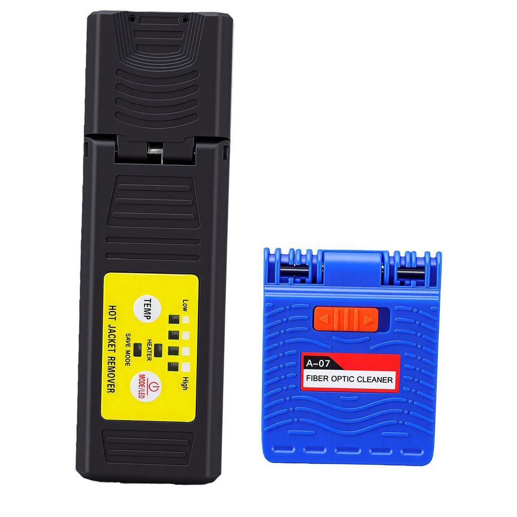 Fiber Optic Thermal Stripper and Cleaning Clip Auto Heating Stripping Tool for 1 48 Cores Bare Ribbon Bundle Fibers 2