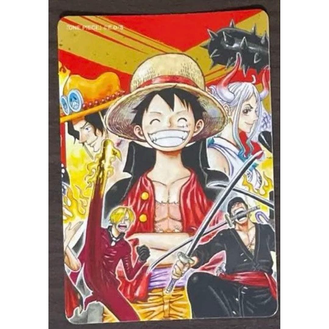 ONE PIECE Natsukomi 2022 Special Double Sticker