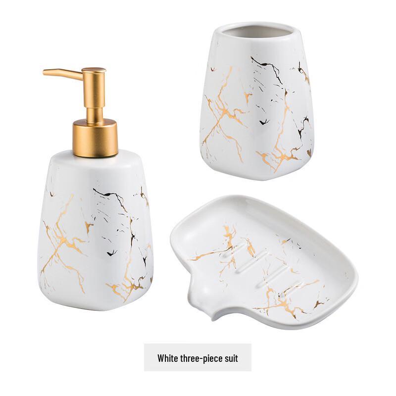 OLOEY Ceramic Bathroom Washing Set