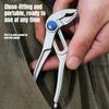 2026 New Mini Groove Joint Pliers Push Lock V Jaw Adjustable Multi Grip Hand Tool for Car Auto Repair Mechanic Workshop