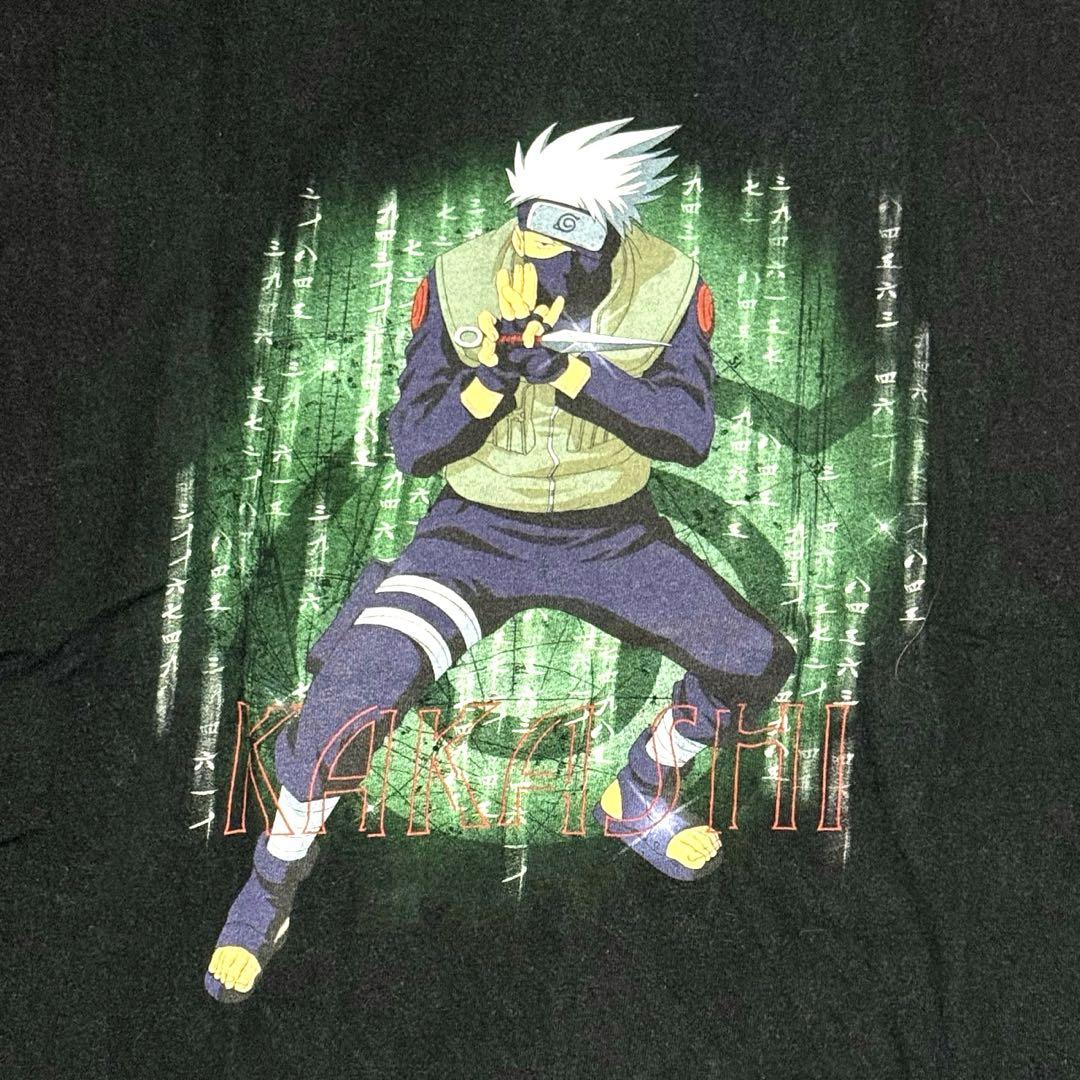 

[USED] 00s NARUTO Anime T-Shirt Manga Naruto Kakashi Sensei XL