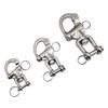 316 Stainless Steel Spring Shackle Suitable for Boats Jet Skis & Yachts Secure Connection with High Corrosion Resistance