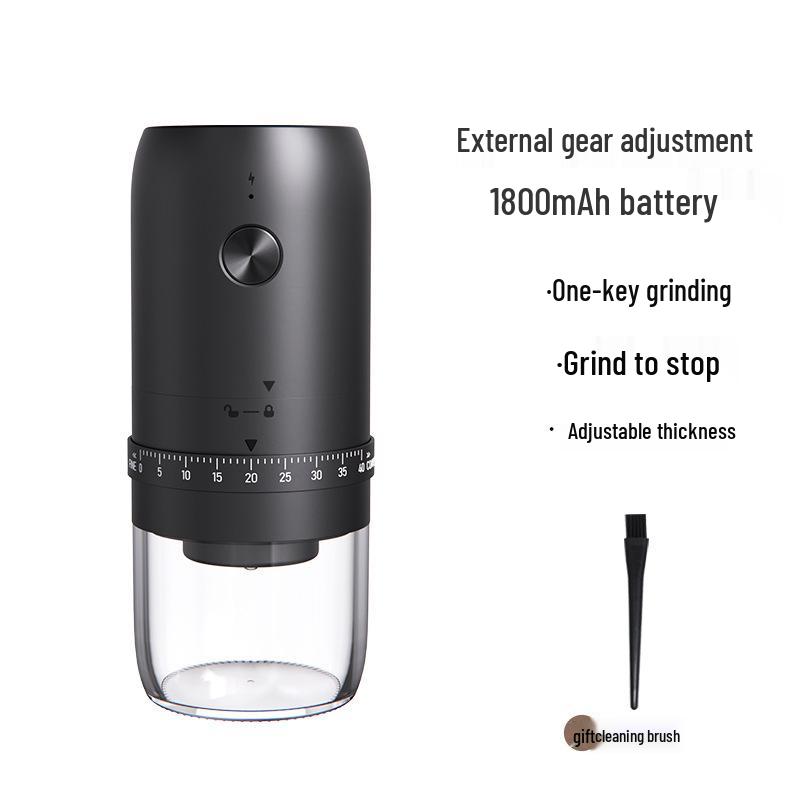 Portable USB-Charged Electric Coffee Grinder